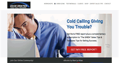 Desktop Screenshot of coldcalltraining.com