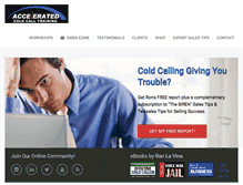 Tablet Screenshot of coldcalltraining.com